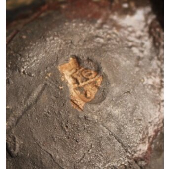 仁阿弥道八 蟹型香炉　K170 