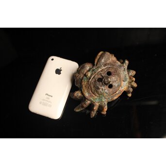 仁阿弥道八 蟹型香炉　K170 