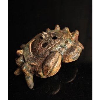 仁阿弥道八 蟹型香炉　K170 