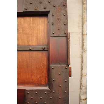 大迫力重厚時代くぐり戸　W414 