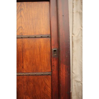 大迫力重厚時代くぐり戸　W414 