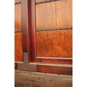 大迫力重厚時代くぐり戸　W414 