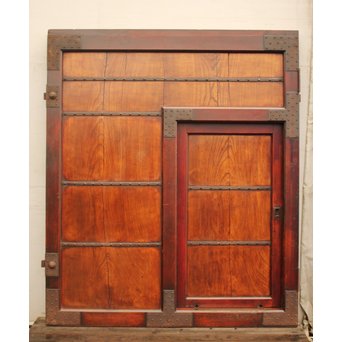 大迫力重厚時代くぐり戸　W414
