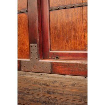 大迫力重厚時代くぐり戸　W414 