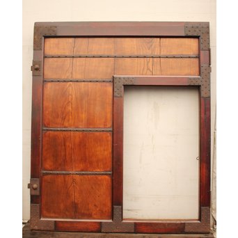 大迫力重厚時代くぐり戸　W414 