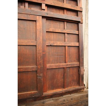 大迫力重厚時代くぐり戸　W414 