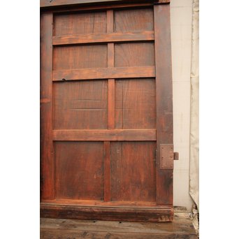 大迫力重厚時代くぐり戸　W414 