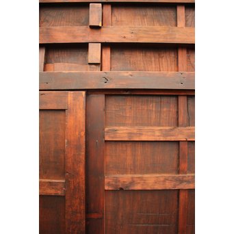 大迫力重厚時代くぐり戸　W414 