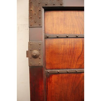 大迫力重厚時代くぐり戸　W414 