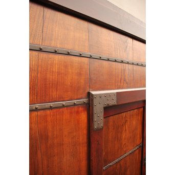 大迫力重厚時代くぐり戸　W414 