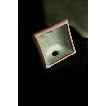 人間国宝中島宏　南宋青磁香炉　K173 