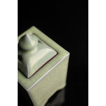 人間国宝中島宏　南宋青磁香炉　K173 