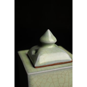 人間国宝中島宏　南宋青磁香炉　K173 