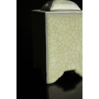 人間国宝中島宏　南宋青磁香炉　K173 