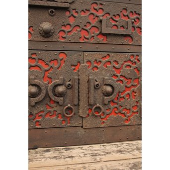 唐草佐渡型船箪笥　I243 