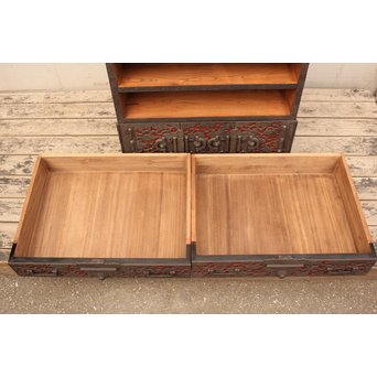 唐草佐渡型船箪笥　I243 