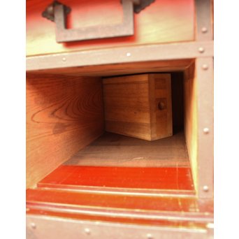 唐草佐渡型船箪笥　I243 