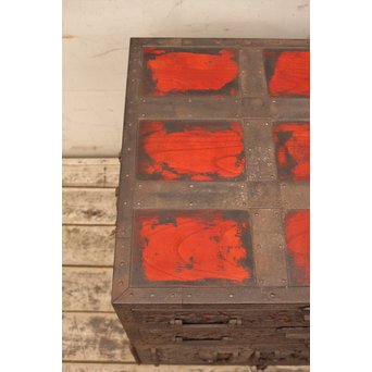 唐草佐渡型船箪笥　I243 