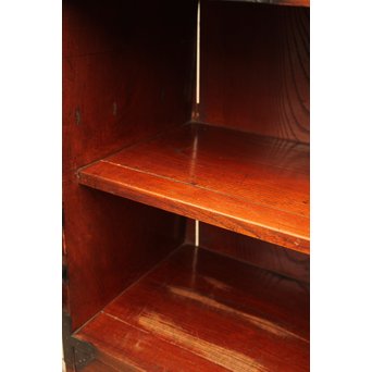 総欅二重観音開帳場箪笥　I244 