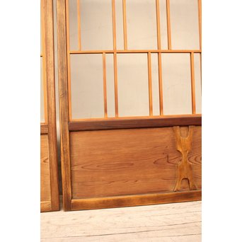 あみだ風意匠障子戸　4枚1組　F141 