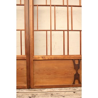 あみだ風意匠障子戸　4枚1組　F141 