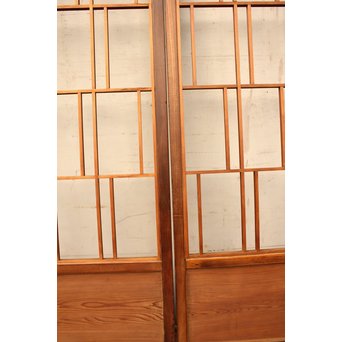 あみだ風意匠障子戸　4枚1組　F141 