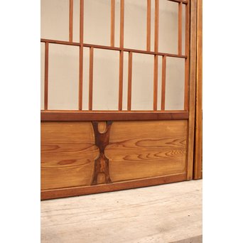 あみだ風意匠障子戸　4枚1組　F141 