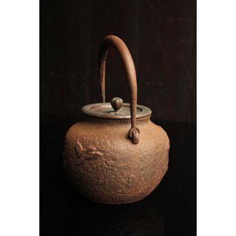 龍文堂太郎坊銘　鉄瓶　H436 