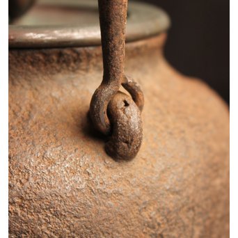 龍文堂太郎坊銘　鉄瓶　H436 