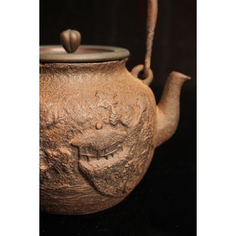 龍文堂太郎坊銘　鉄瓶　H436 