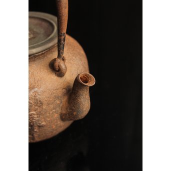 龍文堂太郎坊銘　鉄瓶　H436 