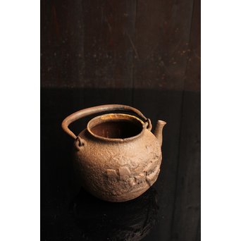 龍文堂太郎坊銘　鉄瓶　H436 