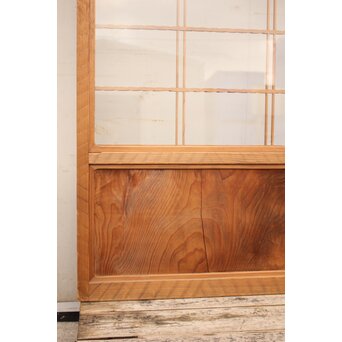 名栗框雪見障子戸　2枚1組　F143Y 