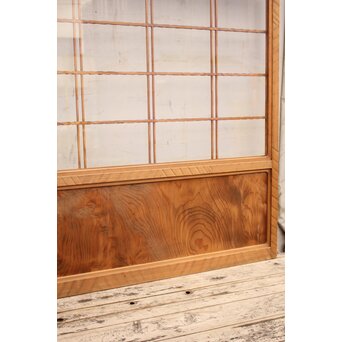 名栗框雪見障子戸　2枚1組　F143Y 