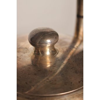 打出砲口銀瓶湯沸　K208 