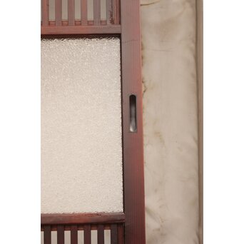 2分割ダイアガラス障子枠付格子戸　4枚1組　L699 