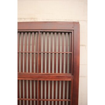 2分割ダイアガラス障子枠付格子戸　4枚1組　L699 