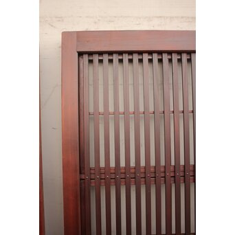 2分割ダイアガラス障子枠付格子戸　4枚1組　L699 