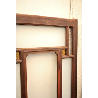 市松細工意匠ガラス戸　4枚1組　GD883 