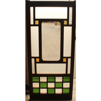 市松細工意匠ガラス戸　4枚1組　GD883 