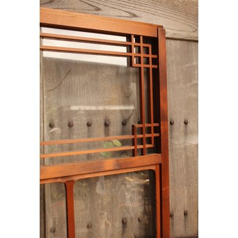 瓢箪柄無双クリアガラス戸　1枚　GD888 