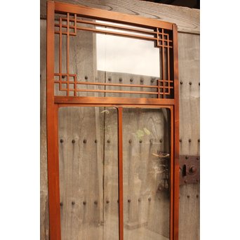 瓢箪柄無双クリアガラス戸　1枚　GD888 