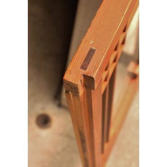 瓢箪柄無双クリアガラス戸　1枚　GD888 