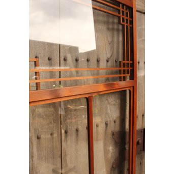 瓢箪柄無双クリアガラス戸　1枚　GD888 