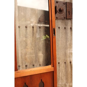 瓢箪柄無双クリアガラス戸　1枚　GD888 