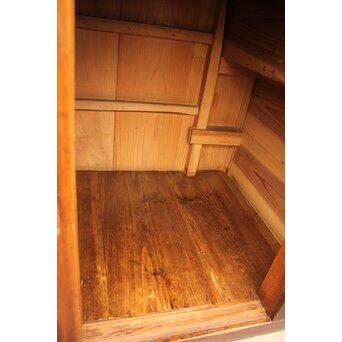 幅の狭い時代階段箪笥　I246Y 