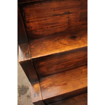 幅の狭い時代階段箪笥　I246Y 