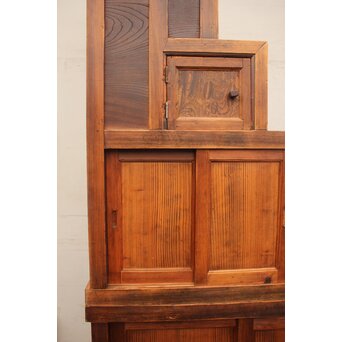 幅の狭い時代階段箪笥　I246Y 