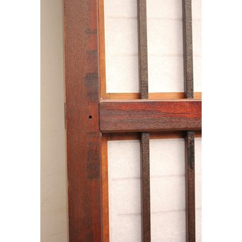 障子枠付鉄格子戸　W432 