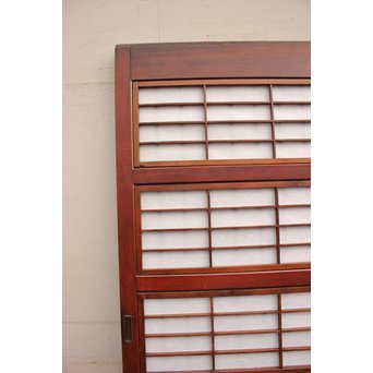 障子枠付鉄格子戸　W432 